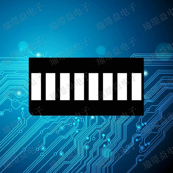 Светодиодная цифровая трубка восемь сегментов световой полосы красный 16PIN B8R производитель большой спот