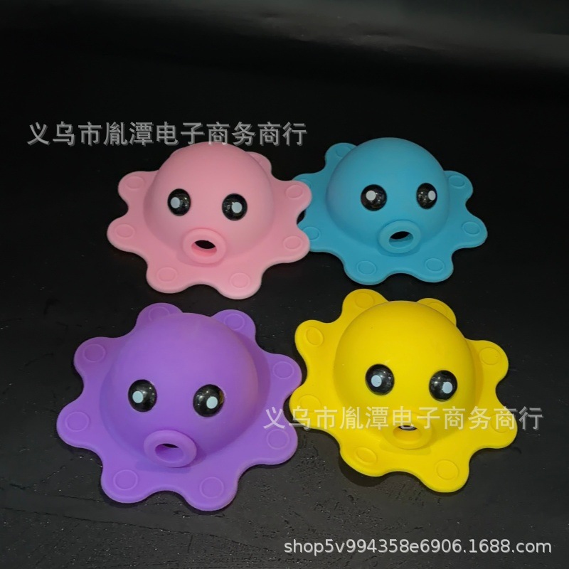 Bath Tub Overflow Drain Cover Silicone Octopus Suction Cup