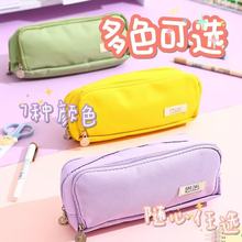 日韩多层笔袋小初中高学生铅笔盒跨境牛津布多功能创意文具笔袋