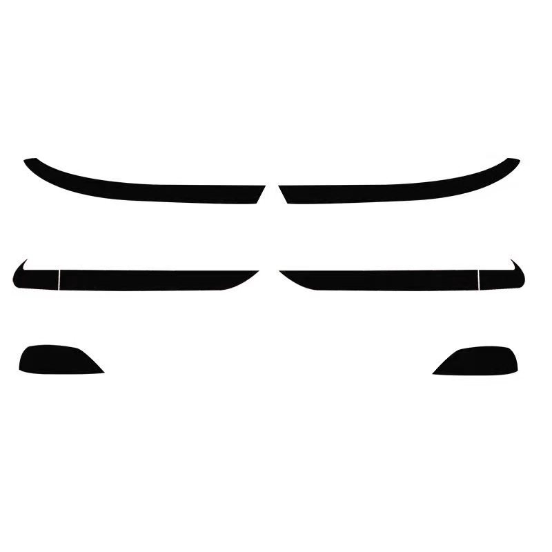 Suitable for 25 Models of Xpeng G6 Headlight Film Tpu Color-Changing Blackened Headlight and Taillight Soft Protective Film Rear Taillight Sticker Film