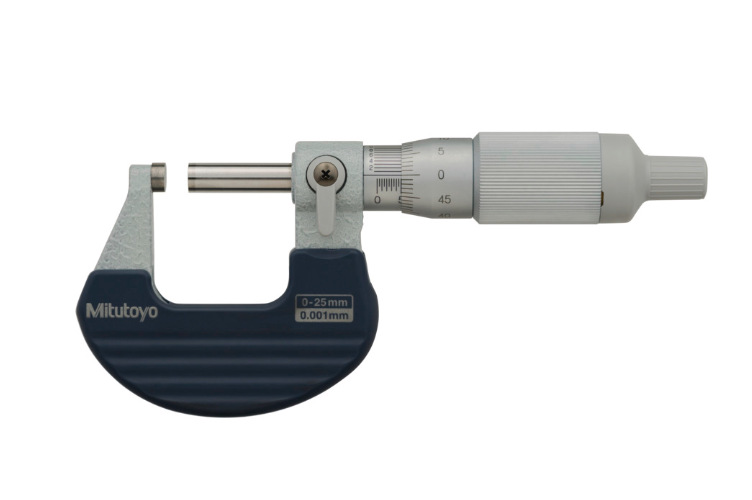 【中崎】华中事务所 MITUTOYO三丰 轻型管架滑动砧外千分尺 OMS1-