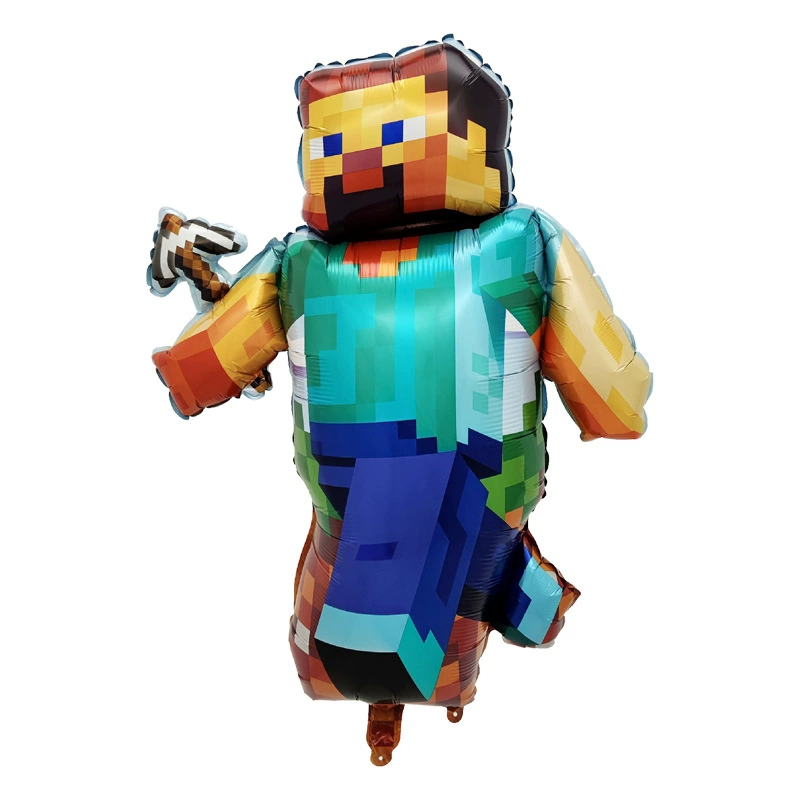 Мир My World алюминиевая пленка шарик minecraft Стрей боится инопланетян мультфильм аниме игра шарик