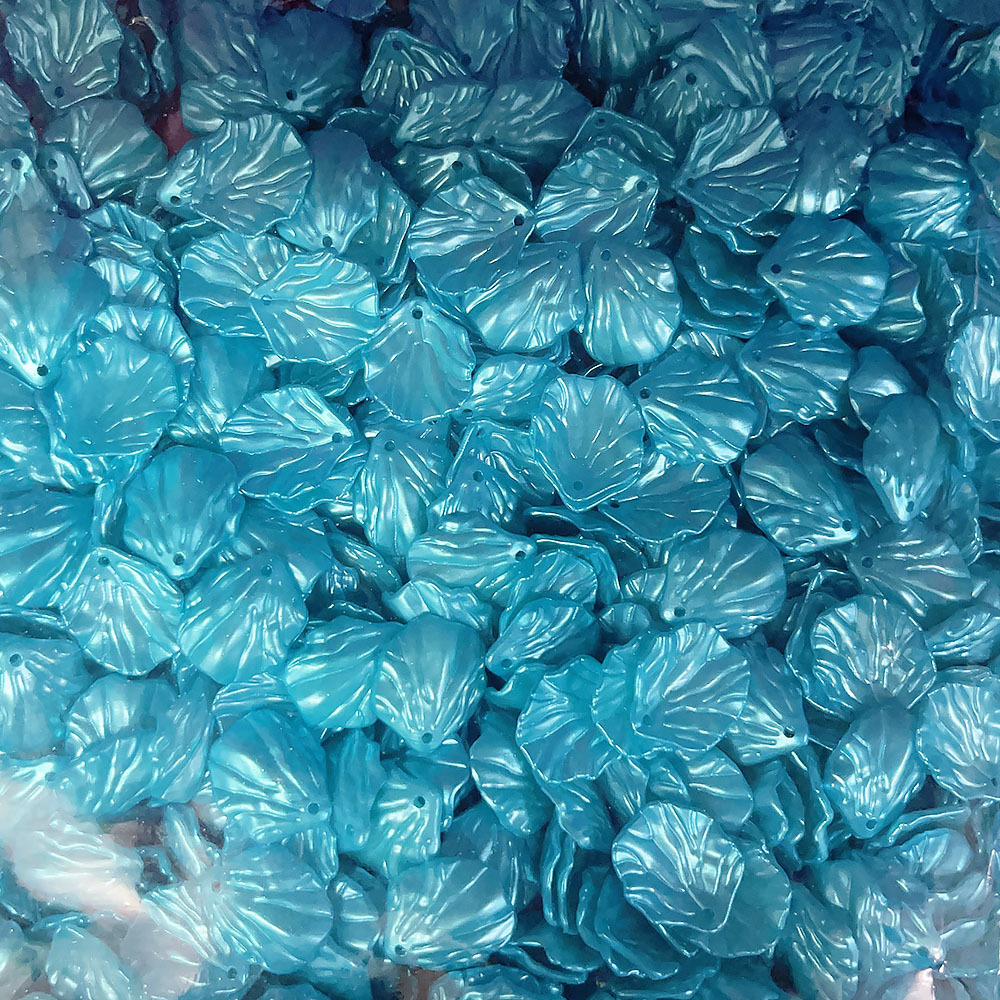 Hoja de col material acrílico DIY material pinza de pelo hecha a mano accesorios de fabricación de tocado perlas sueltas perlas