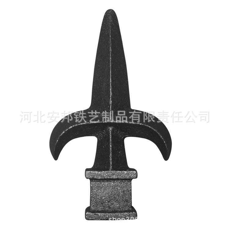 4197 安邦铁艺 铸钢矛头  大门五金装饰配件