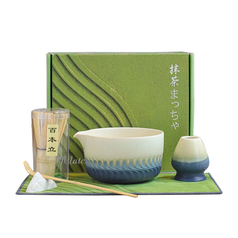 抹茶泡立て器セット リチュアル抹茶セット スタンド茶筅 百本立 朝食ラテ作り 7点セット|undefined