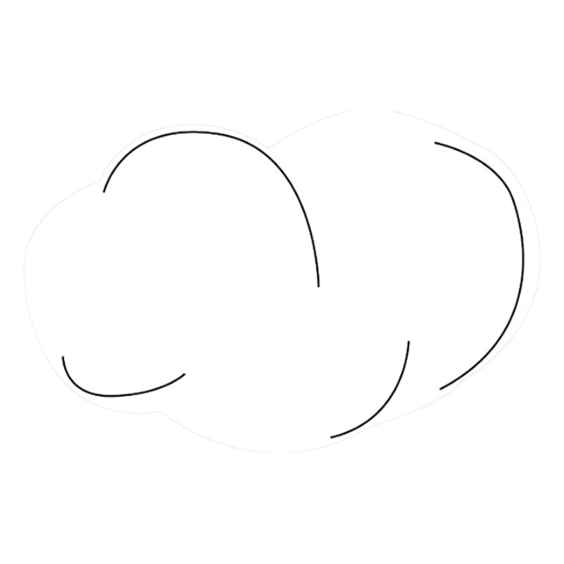 Alfombra Morandi con diseño de nubes frescas, estilo nórdico, para sala de estar, alfombra para mesa de centro, personalizada, creativa, irregular, de felpa, para uso doméstico.