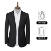 (Machine washable) Black [70% wool]-Danxi