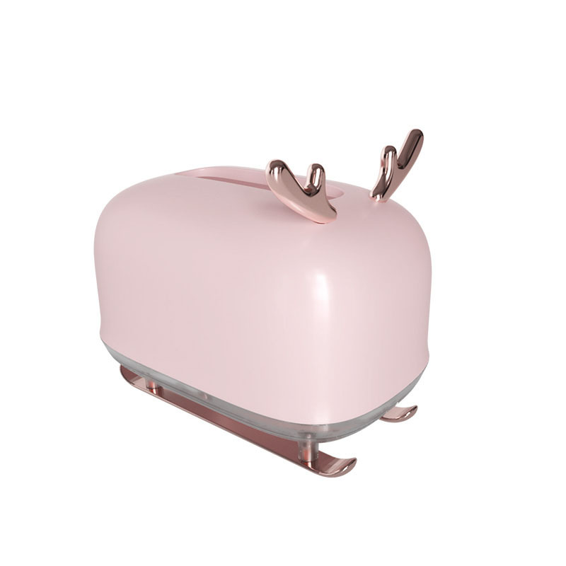 Caja de pañuelos de escritorio de lujo ligero caja de almacenamiento de pañuelos Estilo nórdico ins hogar sala de estar comedor mesa de café caja de almacenamiento simple