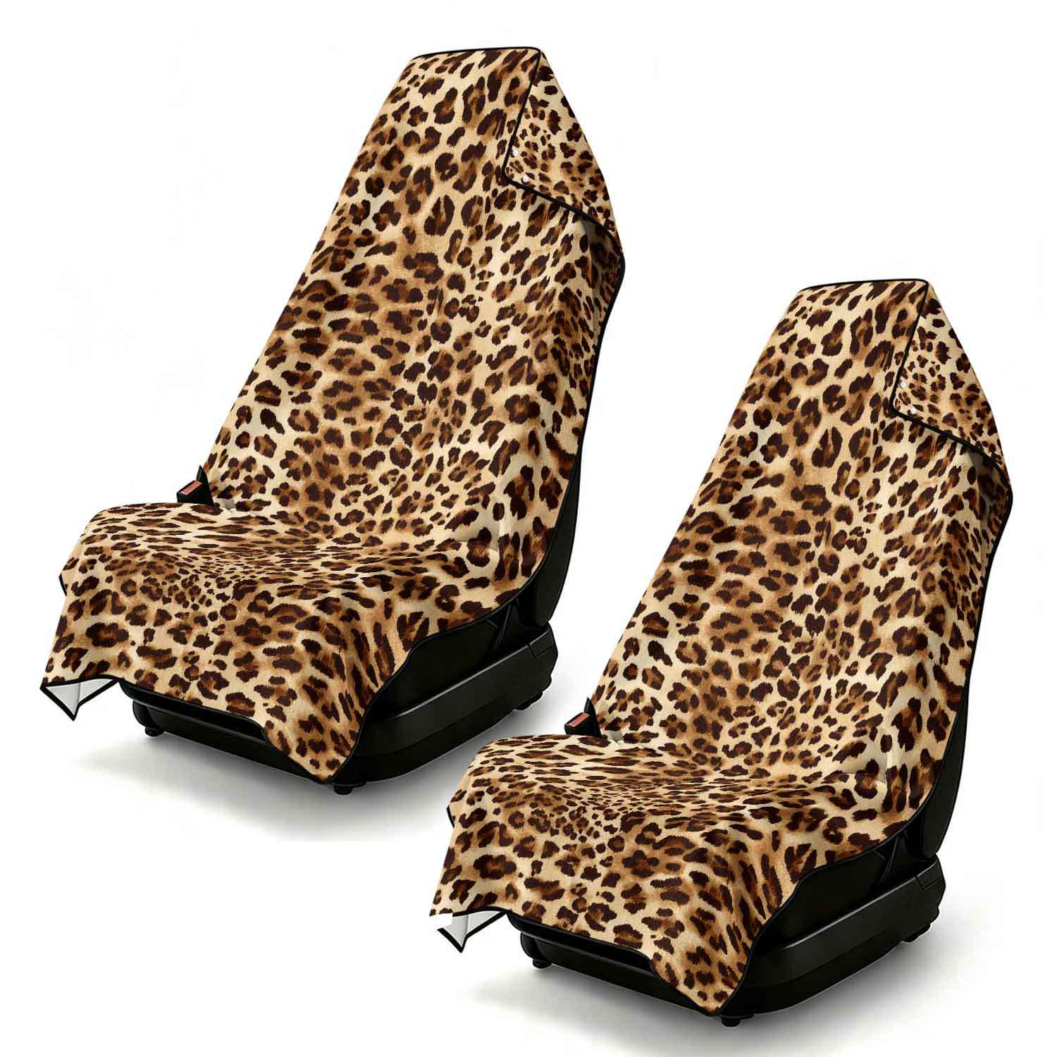 2-piece dual-use car seat cover, ultra-fine fiber, can be used as a beach towel, printed car protective seat cover 13