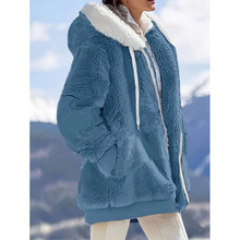R 66385 Fleece hooded zip jacket ë��������ñ���׿羳��