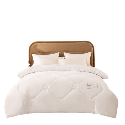 A-class New Zealand wool blanket 100% pure wool filling winter thick warmth cotton winter blanket set for double bed cashmere blanket