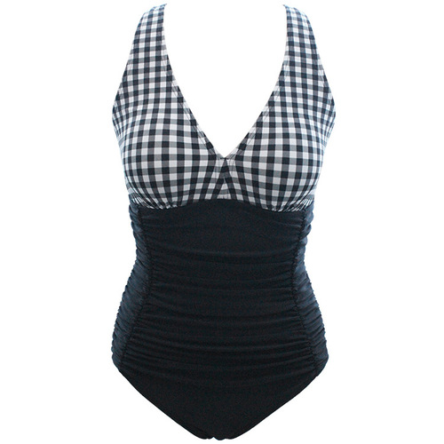 Manufacturer  cross-border triangle one-piece swimsuit for women Amazon hot selling European and American swimsuit shoulder one-piece