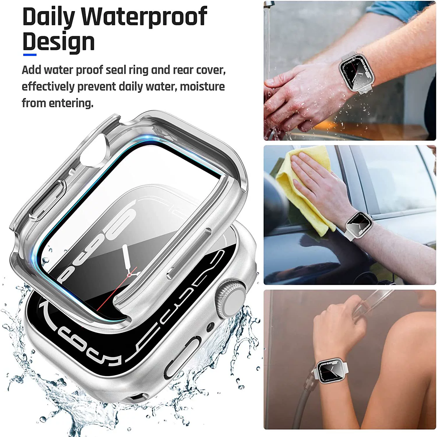 Водонепроницаемый защитный чехол для Apple Watch