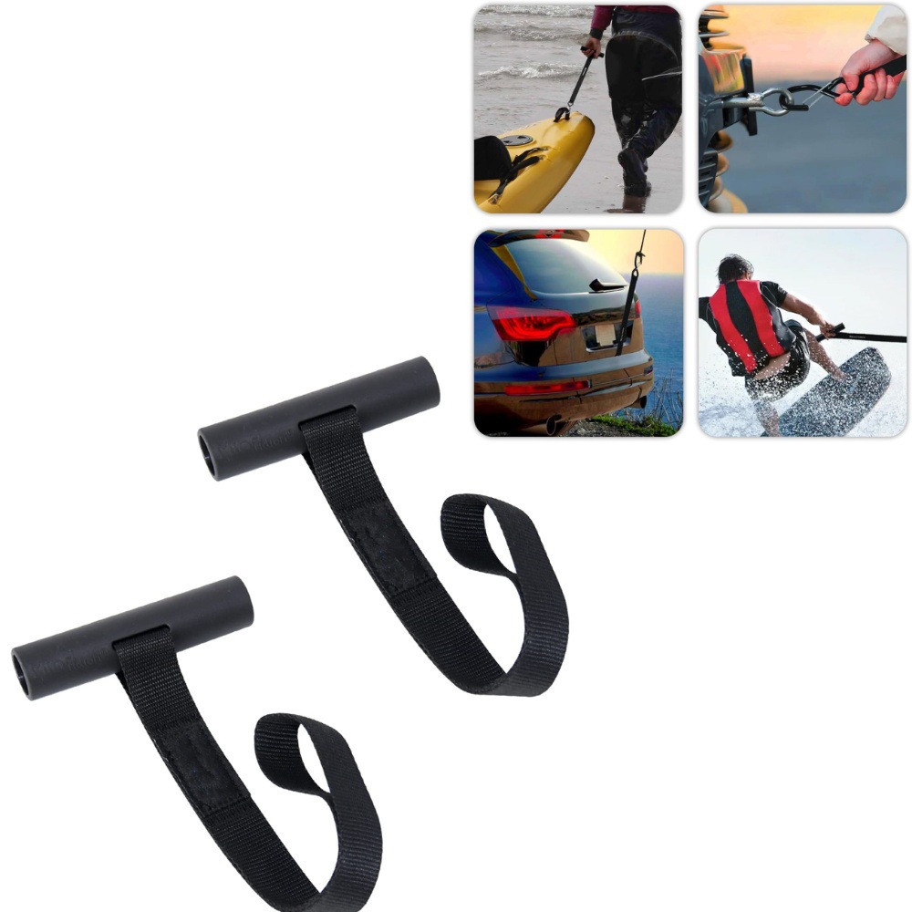 Kayak Canoe Tie-Down Anchor Strap Tow Strap Hood Ring Tie-Down Strap Luggage Anchor Strap