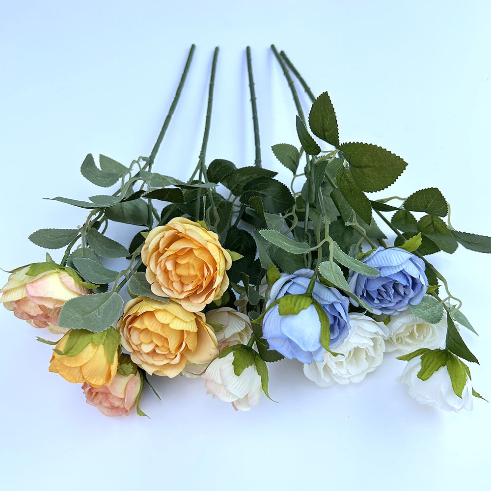 Artificial Rose Bouquet For Table Decoration Japanese Style_voghion.com