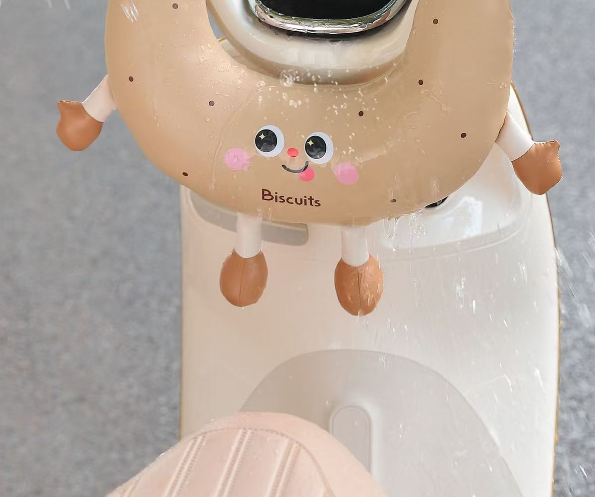 Children's seat anti-collision pad, electric vehicle baby anti-collision protection, electric scooter infant head cushion, anti-front headrest device