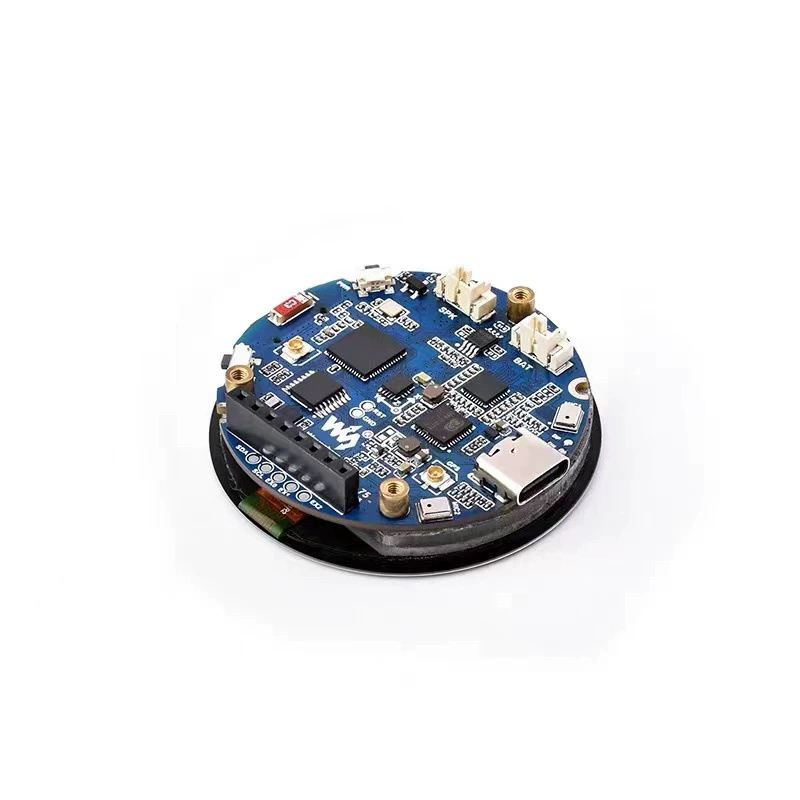 ESP32-S3 1,75-дюймовый AMOLED сенсорный круглый экран плата разработки с GPS, Xiaozhi AI/DeepSeek