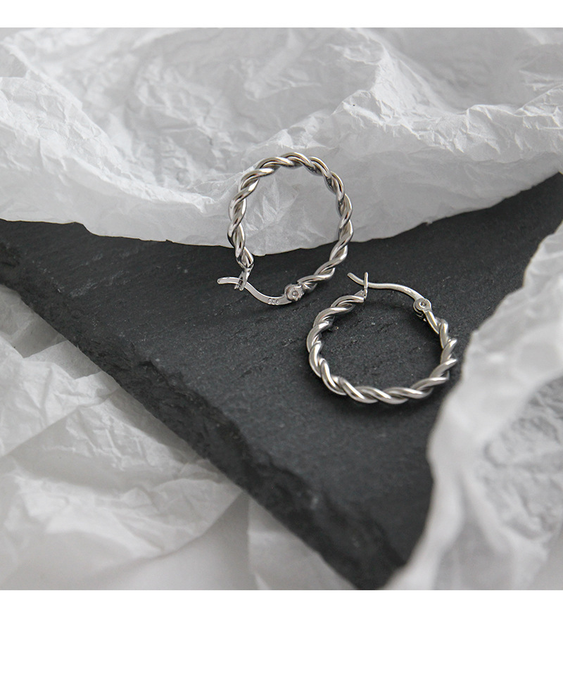 simple twist earrings fashion personality earrings ear bucklepicture4