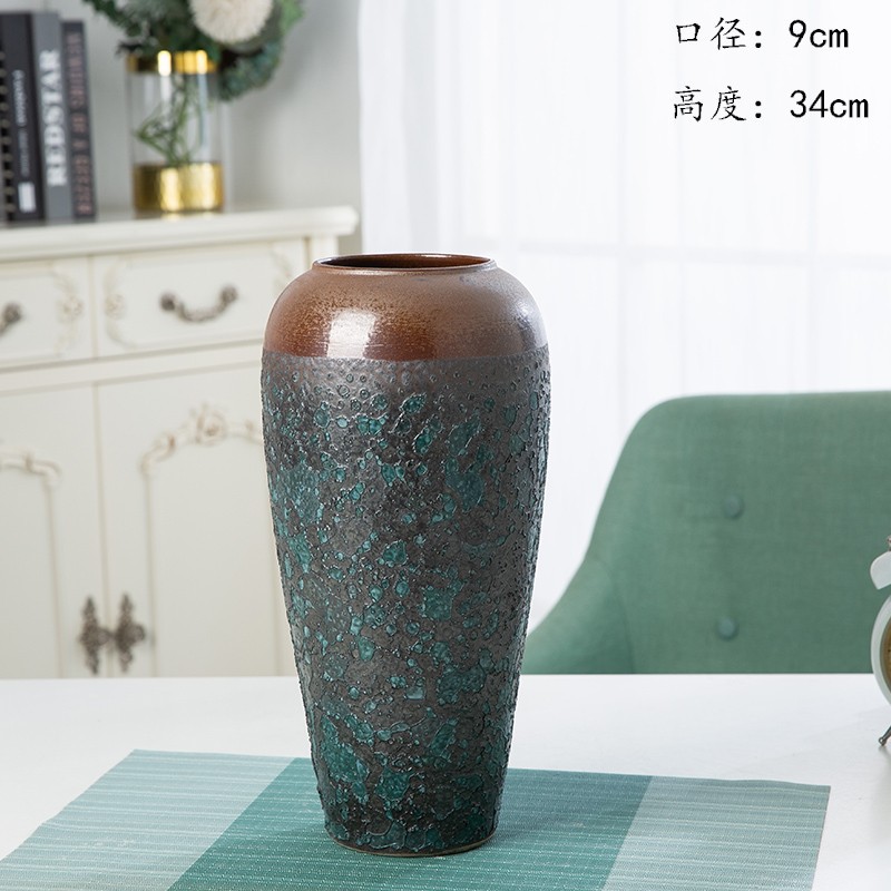 청동 자수 녹색 높은