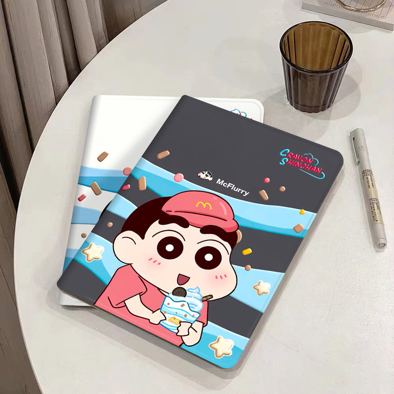 Suitable for Ipad10 Protective Case 10.2 Tablet 9.7 Pen Slot Air7 Anti-Fall Pro11 Full-Cover Mini Case 12.9 Case