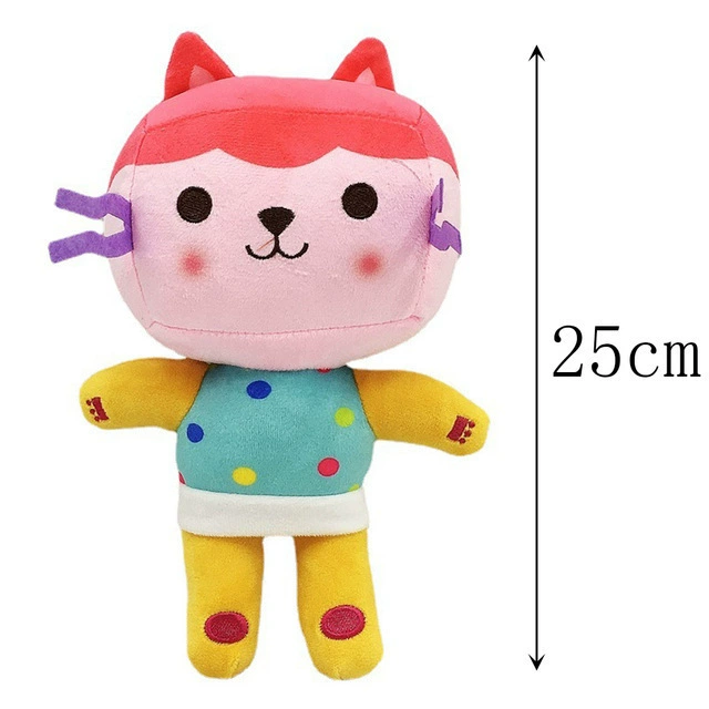 Плюшевые игрушки Gabby Dollhouse Kawaii Mercat — милое мягкое животное
