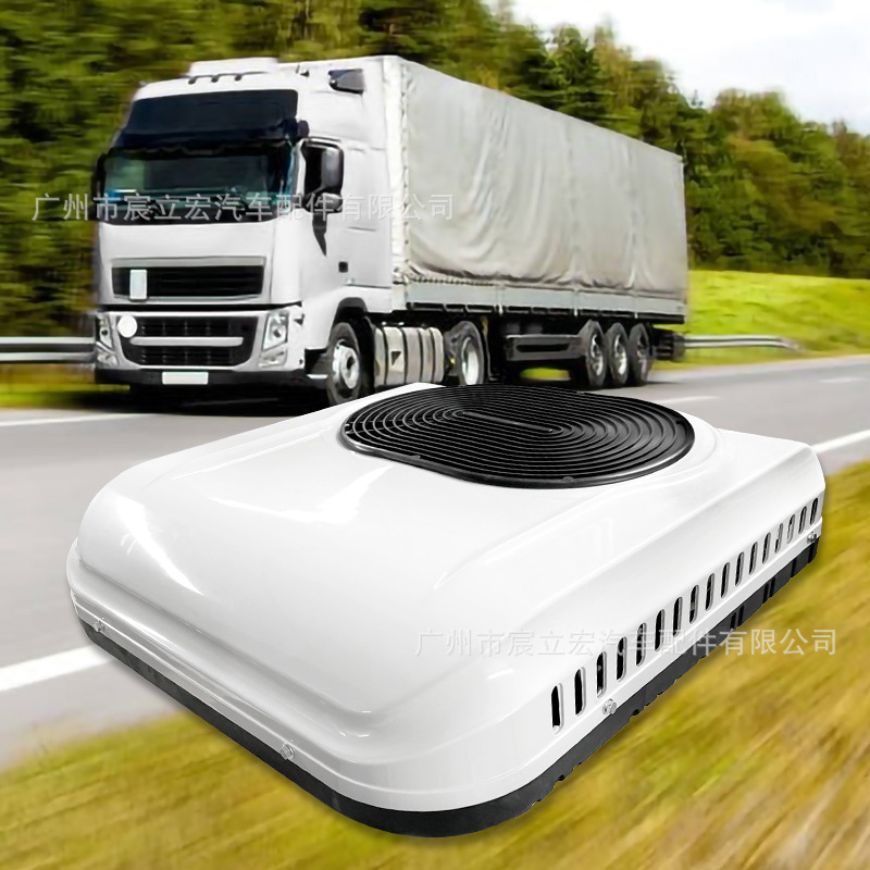Fábrica de origen Camión grande Aire acondicionado en cabeza Compresor scroll 12V24V Camión eléctrico Aire acondicionado impermeable