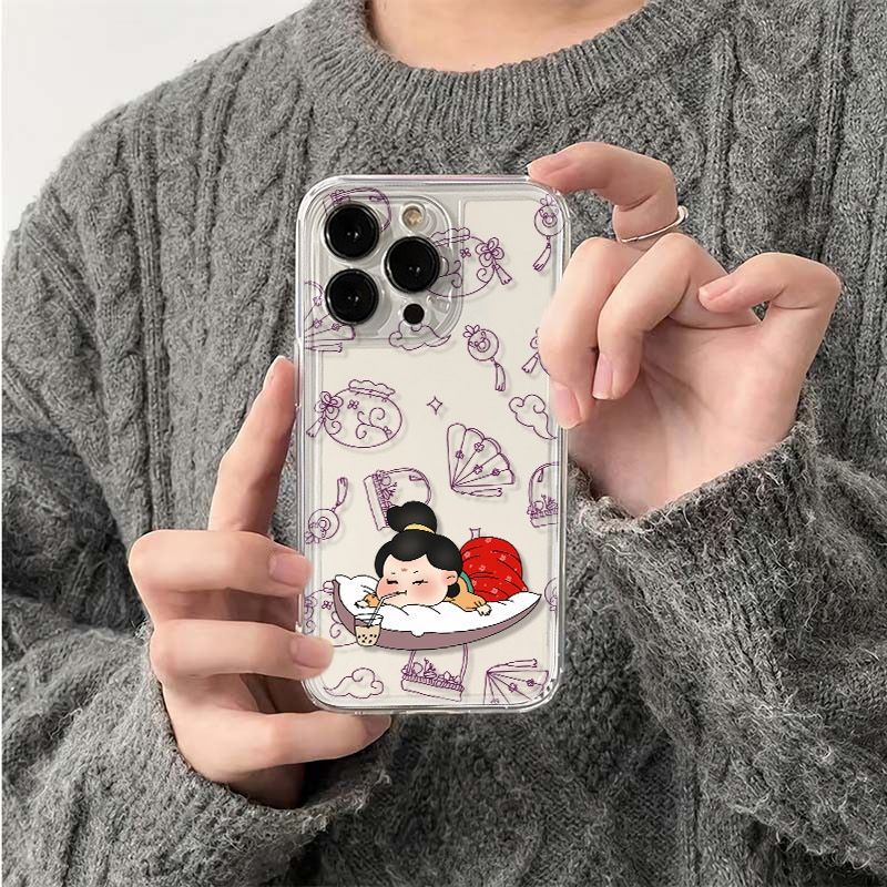 Protective Phone Case For Iphone 16 15 14 13 12 11 Pro Max Milk Tea_voghion.com