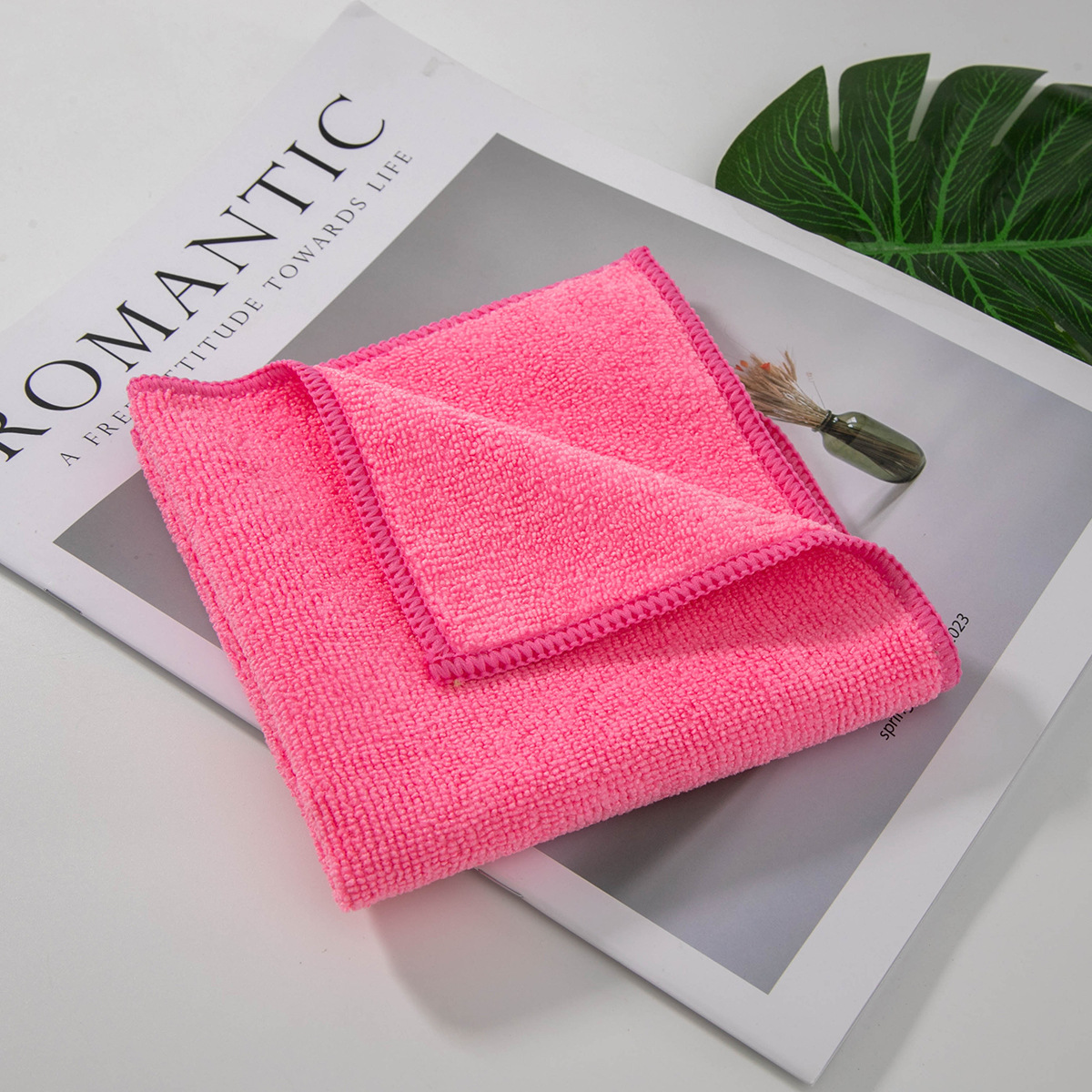 Caja transfronteriza 5 color toallas de limpieza de cocina de limpieza de microfibra absorción de agua toallas perezosas para limpiar la mesa para lavar el coche toallas de limpieza