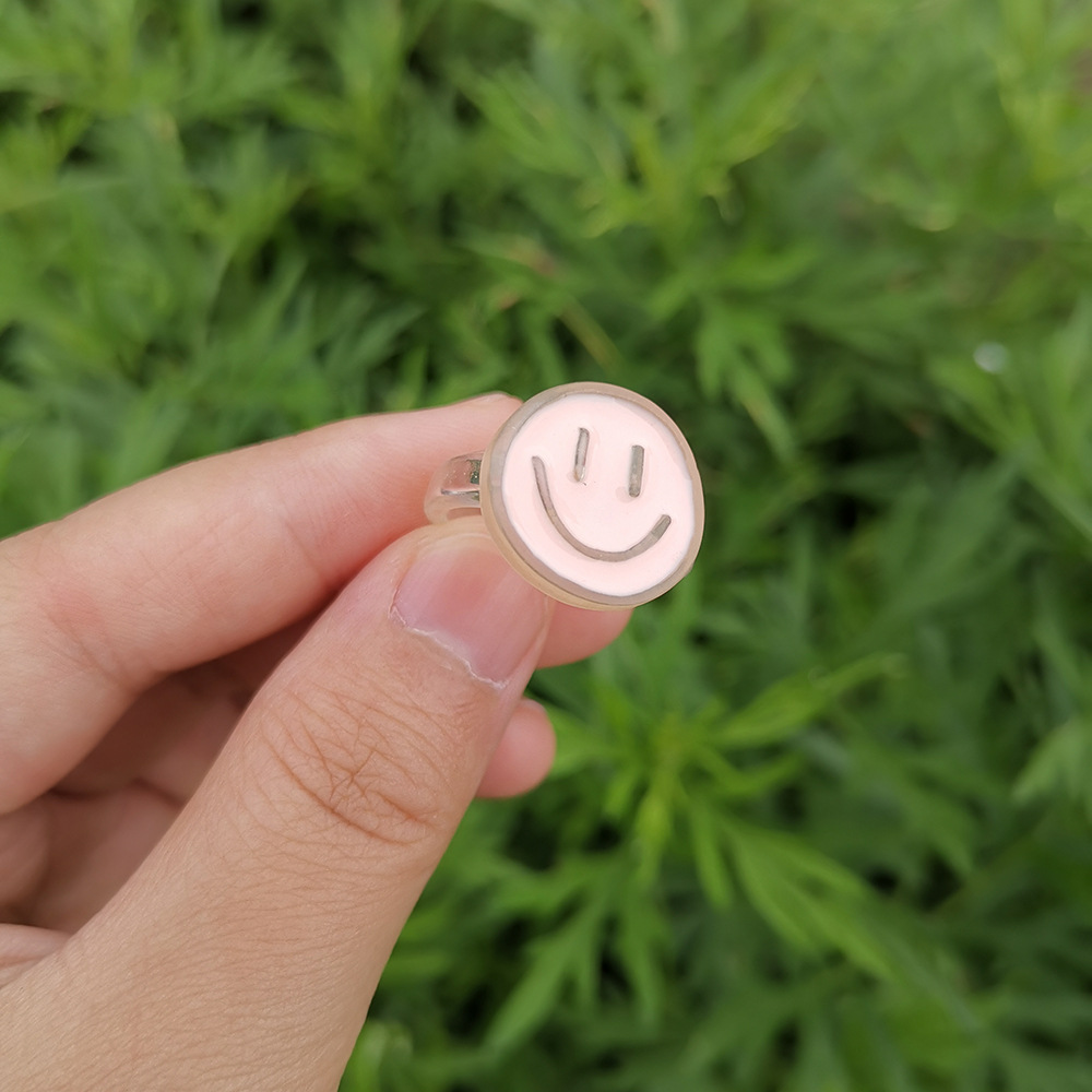 wholesale jewelry candy shape macaron color ring Nihaojewelry