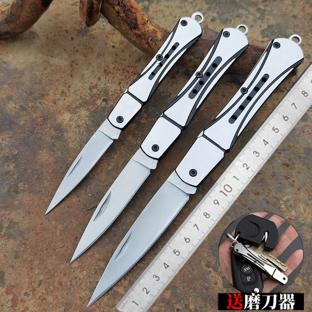 Sharp small handheld pocket knife stainless steel