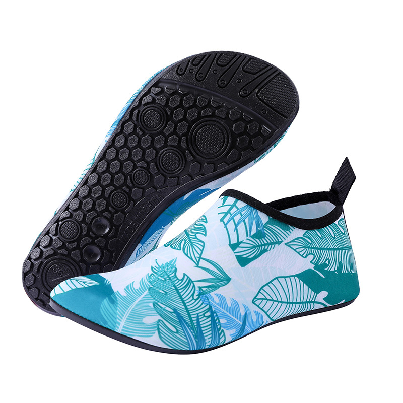 Zapatos de playa-hojas verdes de la Selva