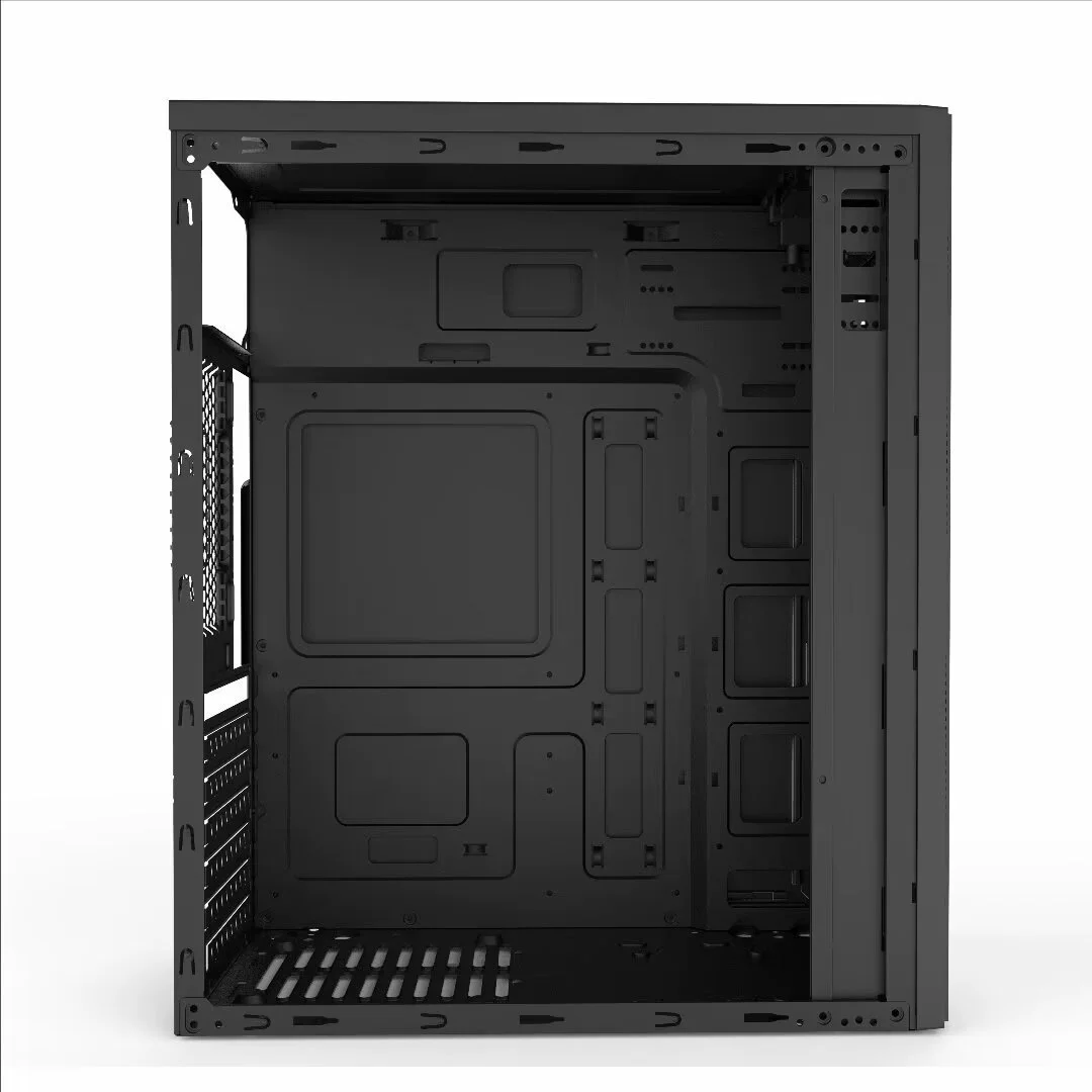 Игровой корпус Meteor Shower 6, белый — RGB-подсветка на боку, USB 3.0