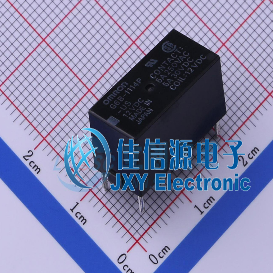 功率继电器       G6B-1114P-US-DC12   OMRON(欧姆龙)