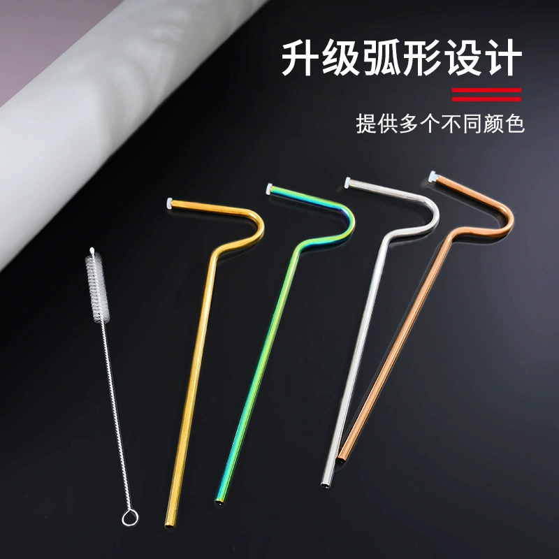 Анти-губы морщин соломинка 304 нержавеющая сталь солома анти-губная помада морщин соломинка против морщин