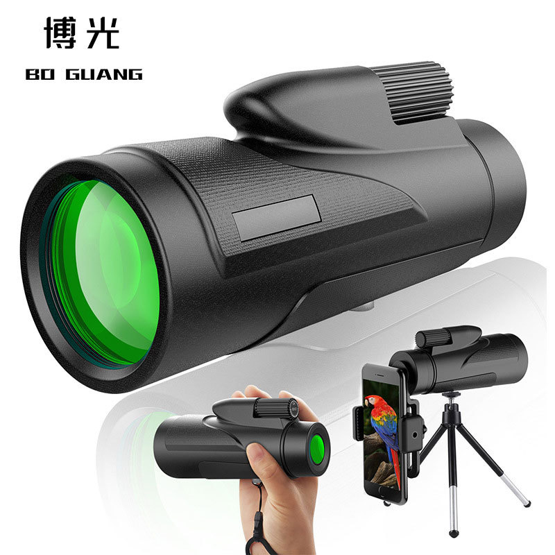 工厂直供12x50单筒望远镜 高清大口径观鸟镜户外旅游单筒望远镜