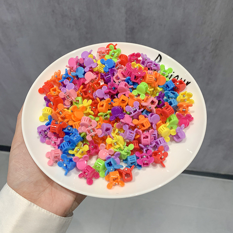 Clip para el cabello de bebé flores para el cabello de bebé color pequeño clip para el cabello de niña pequeño clip para el cabello de niña