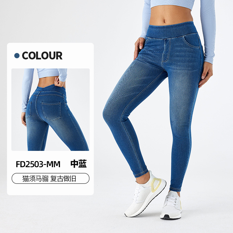 Azul medio-gato bigote mono