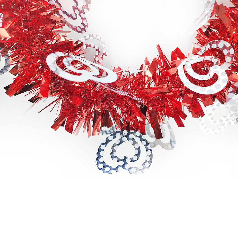 1.5 Apple arroz doble corazón de lana colorida espuma colgante de fiestas de Año Nuevo atmósfera de Navidad artículos de decoración