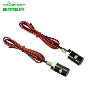 Wholesale Amazon Good Quality Led License Plate Decorative Screw Bolt Light 1Led 5050 White Light Waterproof