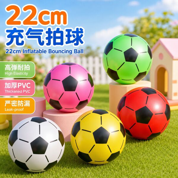 inflatable football toy PVC for kindergarten