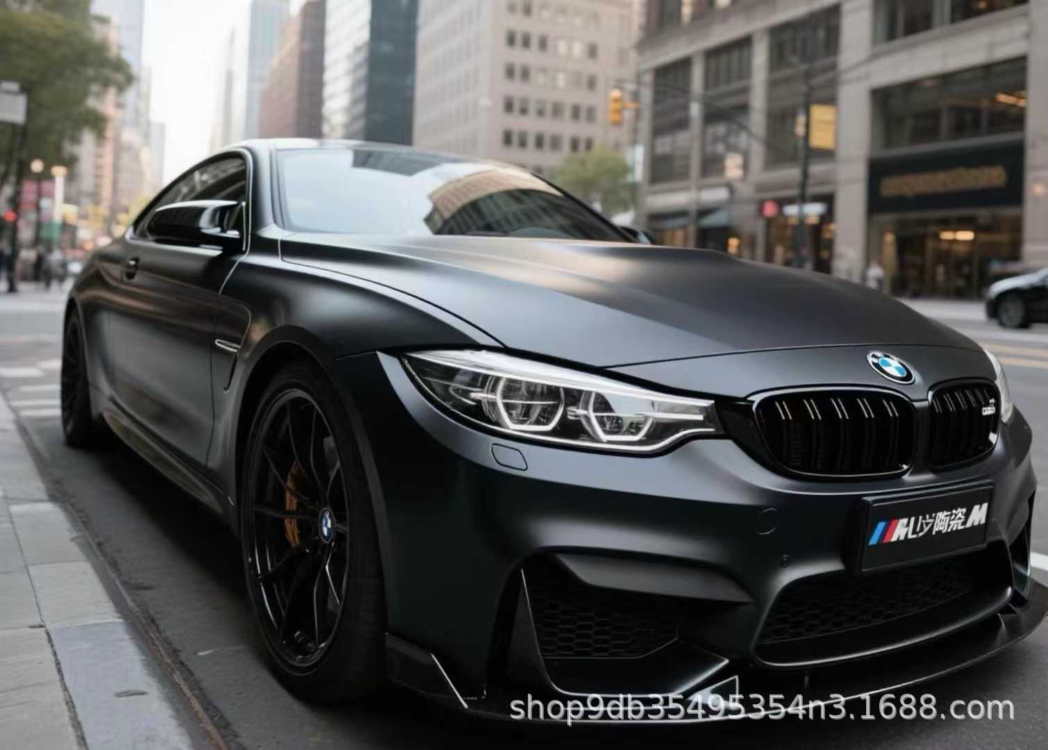 Factory Direct Sales Tpu Satin Ceramic Black Color Car Wrap Protective Film for Full Car Color Change and Car Paint Protection Film