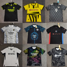 2425国米多特皇马曼城巴萨球衣欧冠赛前特别概念版纪念足球训练服