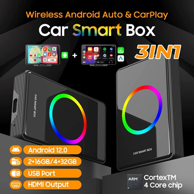 Smart Interconnection Module, Simsiz CarPlay və Android Auto