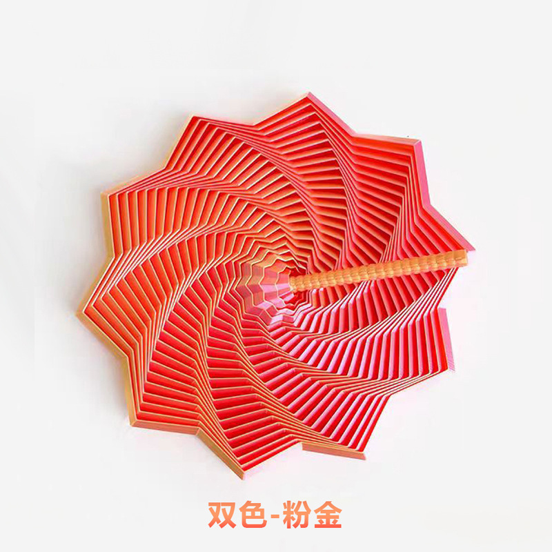 3d打印萝卜塔多边形螺旋塔带操作把手视错觉玩具跨境创意解压玩具|undefined