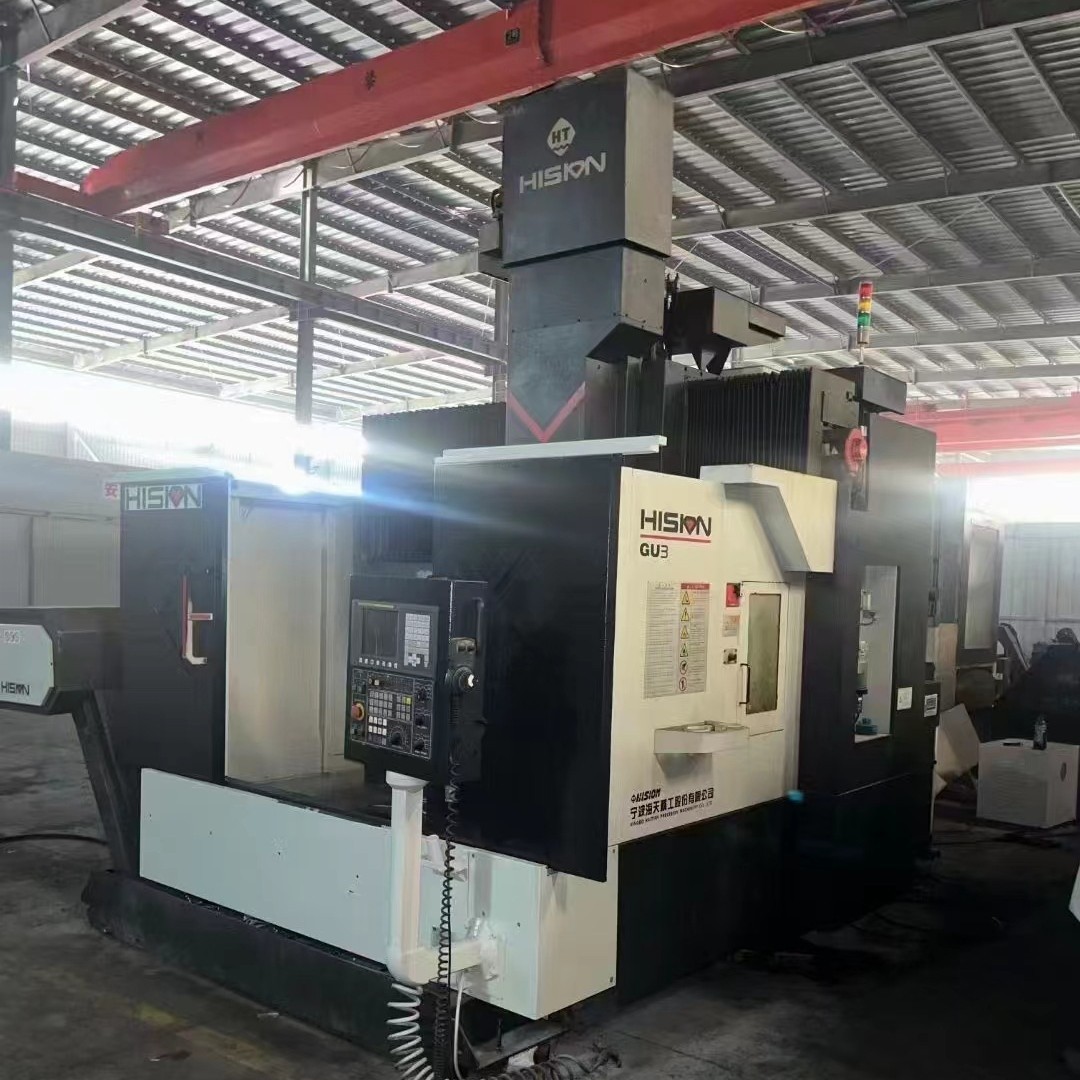 处理二手海天GU3龙门加工中心主轴锥度BT50承重:5T