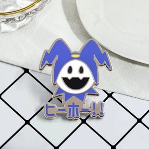 Jack Frost Enamel Pin Role-Playing Game Goddess Rebirth Badge Cute Accessories Game Fan Decoration