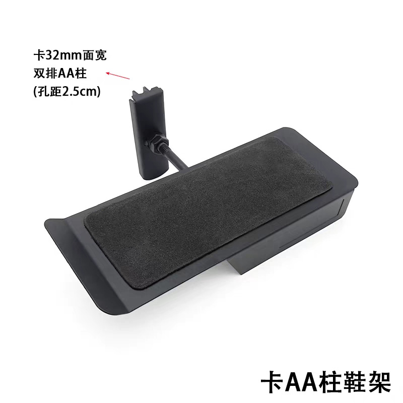 Directamente en la pared aa columna zapatos deportivos soporte de zapatos estante de exhibición de ángulo ajustable estante de zapatos metálicos estante de zapatos casuales tienda de zapatos