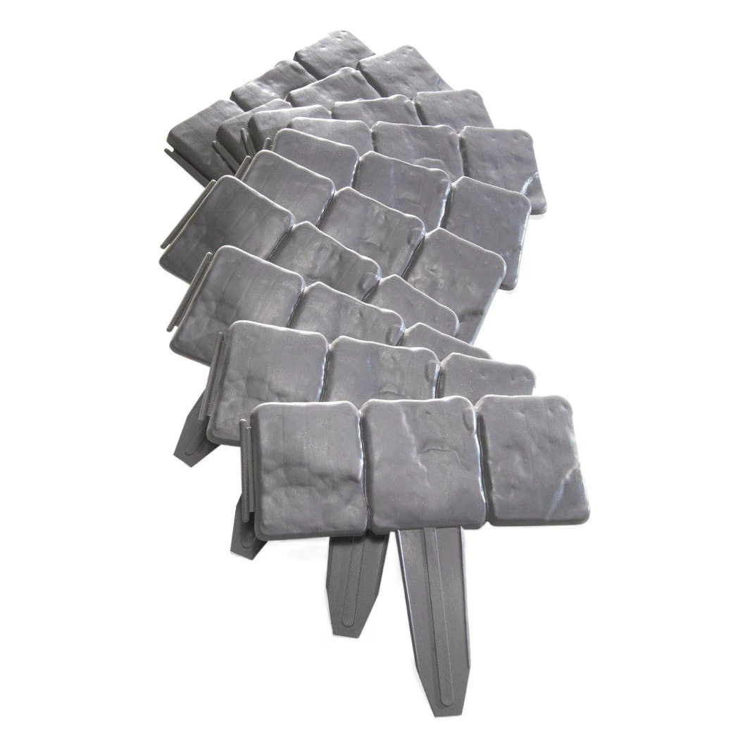 Забор балкона идиллический овощной горшок суккуленты цветочный горшок пластиковый забор прямоугольный цветочный желоб садовый газон забор