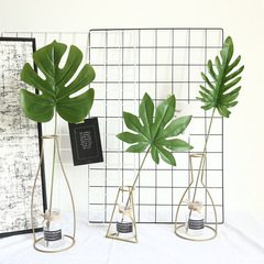 INS style turtle leaf green plant bonsai fern leaf flower arrangement artificial flower manufacturer home decoration wedding plant wall artificial flower