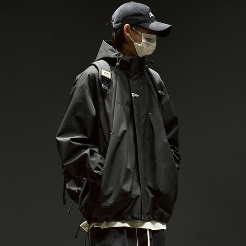 2024 new jacket jacket men's spring and autumn trendy brand men's workwear handsome jacket boys' spring and autumn jacket